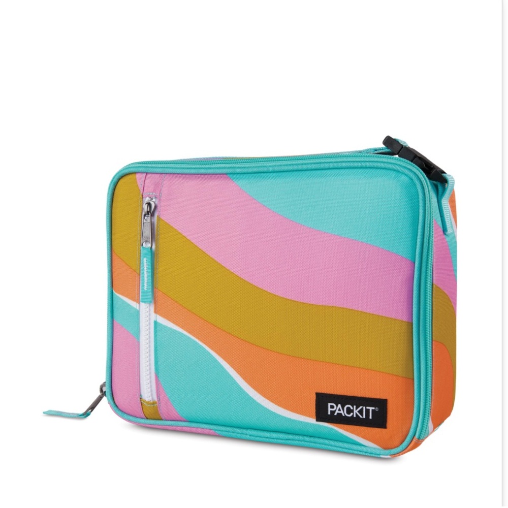 PackIt Colorful Lunch Bag-Retro Wave